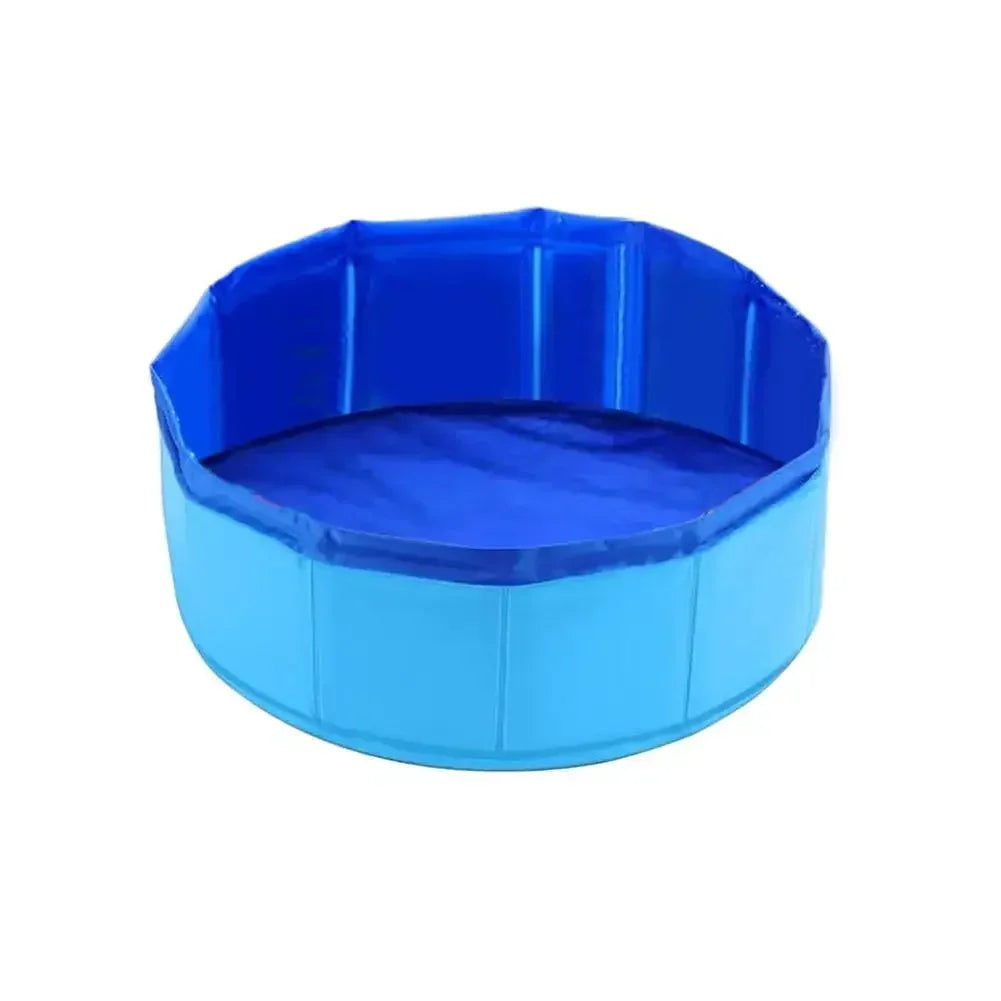 Foldable Cat Pool Toy Play Water Bath Tub for Dogs and Cats Summer Cool Pet Cleaning Basin with Turtle Starfish Octopus Design