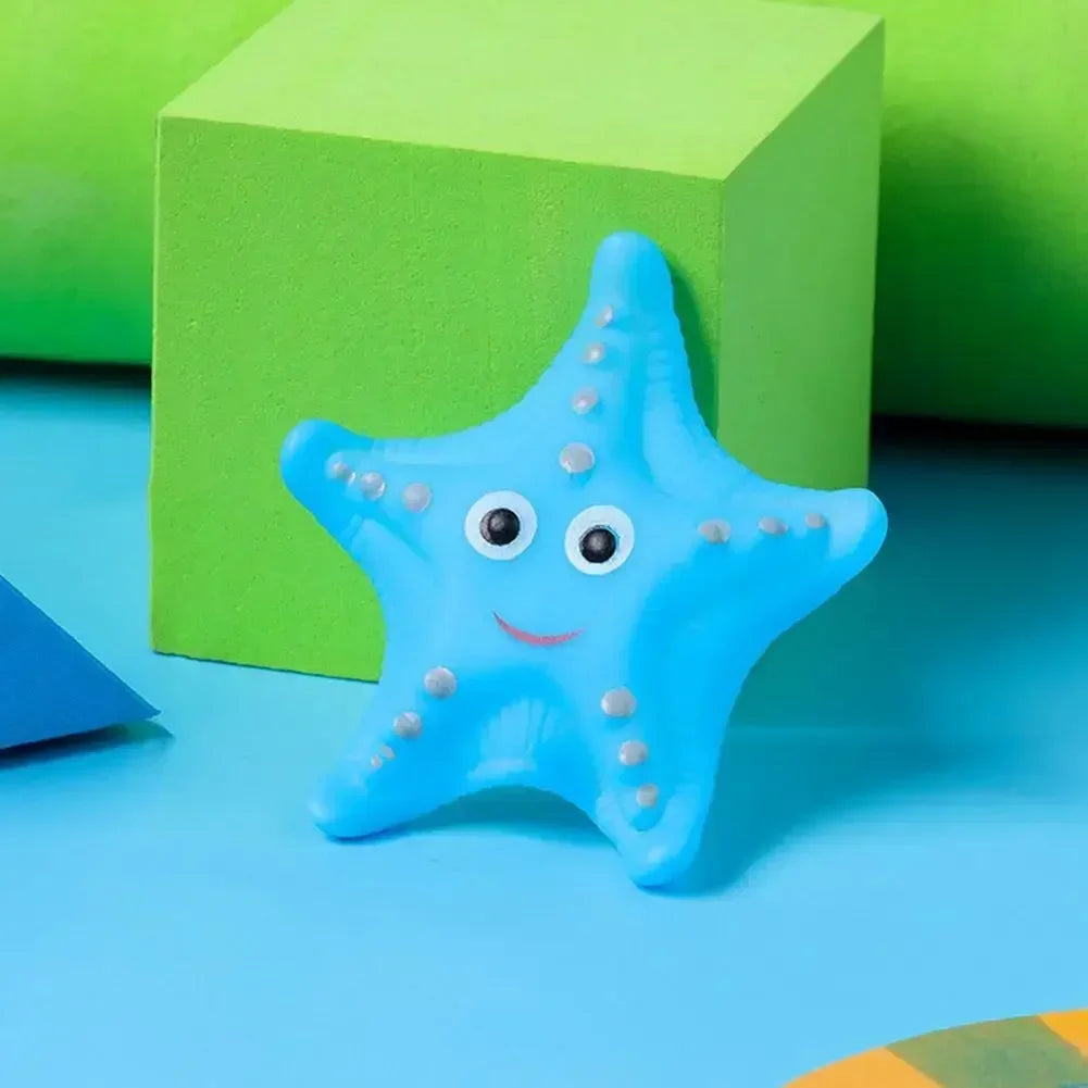 Foldable Cat Pool Toy Play Water Bath Tub for Dogs and Cats Summer Cool Pet Cleaning Basin with Turtle Starfish Octopus Design